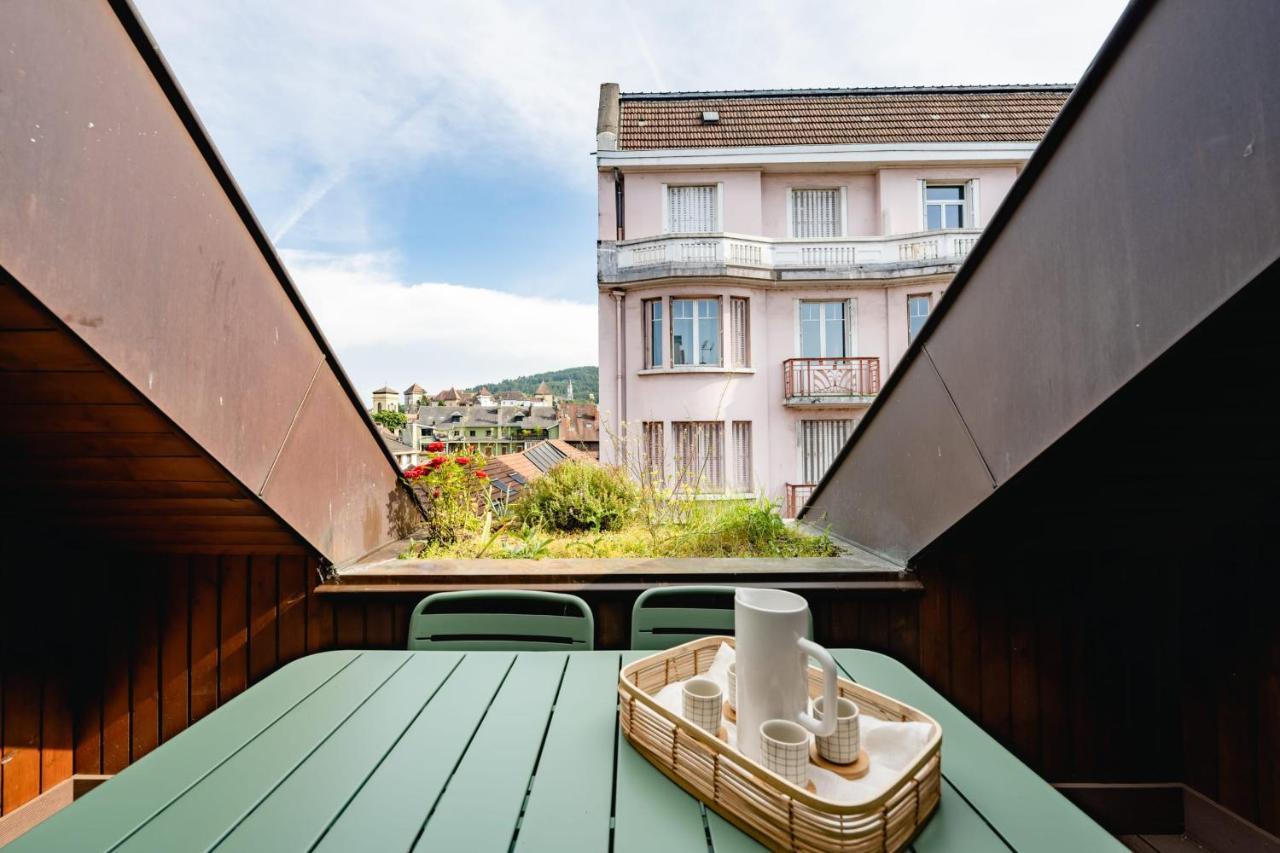 Le Duplex Vaugelas Atypique En Plein Centre Ville Annecy Eksteriør billede